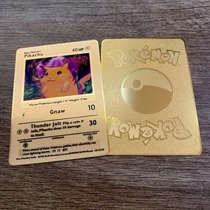 Pokémon cards Pikachu